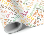 Tea Geschenkpapier (Rolleneckpunkt)