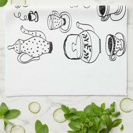 Tea Geschirrtuch (Gefaltet)