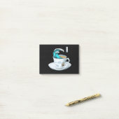 Tea Great Wave Off Kanagawa Post-it Klebezettel (Auf Schreibtisch)