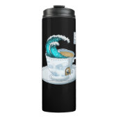 Tea Great Wave Off Kanagawa Thermosbecher (Vorderseite)