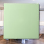 Tea Green Solid Color | Classic | elegant Fliese<br><div class="desc">Tea Green Solid Color | Classic | elegant | Trendy | Stilvoll | Geschenk</div>
