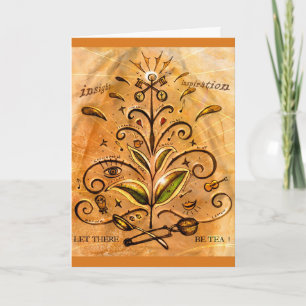 Tea Greetings! Karte