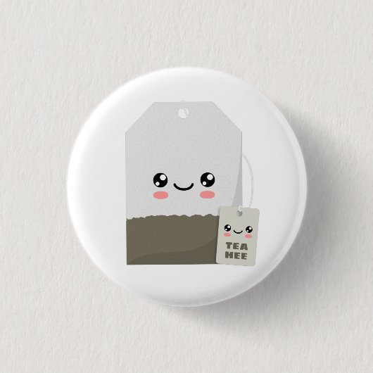 Tea Hee Button (Vorderseite)