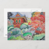 Tea House in San Francisco Postkarte (Vorne/Hinten)
