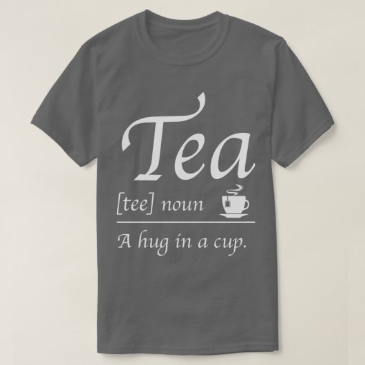 Tea Hug Cup T-Shirt (Design vorne)