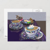 Tea jemand? postkarte (Vorne/Hinten)