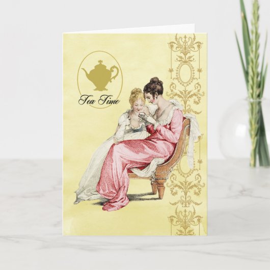Tea Karte (Vorderseite)