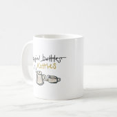Tea Kettle Lover, Illustration Mug Gifts for Tea  Kaffeetasse (Vorderseite Links)