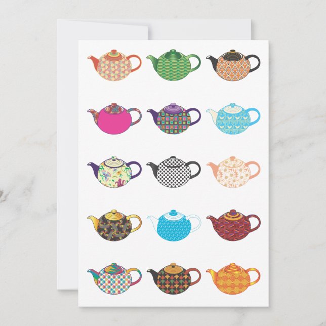 Tea Kettles, mehrfarbig (Vorderseite)