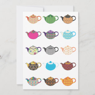 Tea Kettles, mehrfarbig