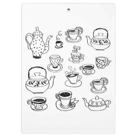 Tea Klemmbrett (Rückseite)