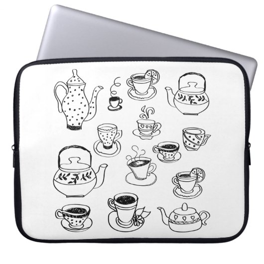 Tea Laptopschutzhülle (Vorderseite)