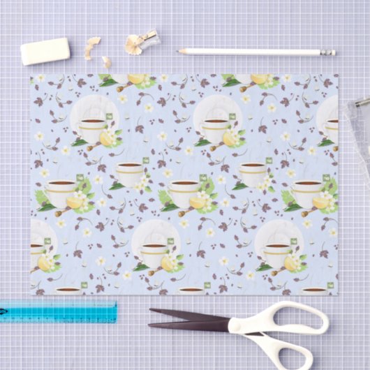Tea Lemon Lavender Seidenpapier (Handwerk)