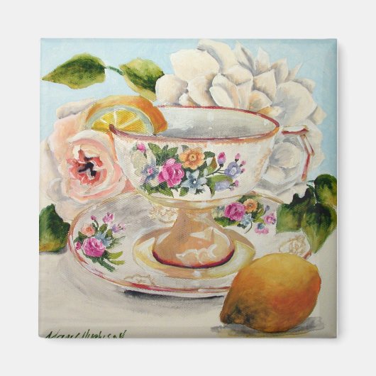 Tea & Lemon Magnet (Vorne)