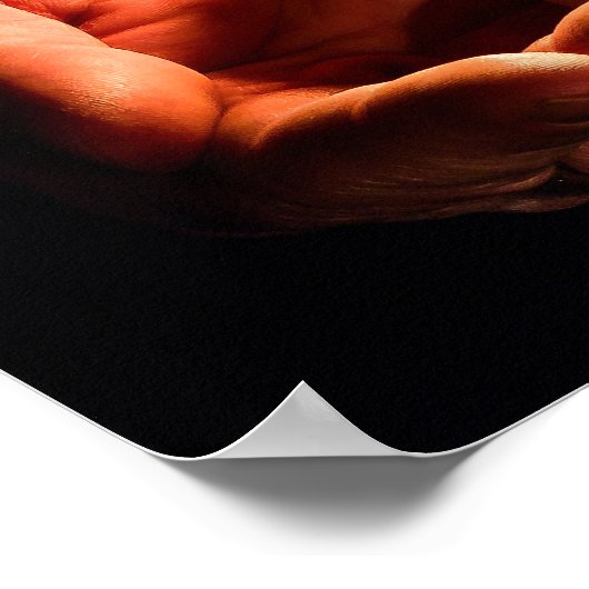 Tea Light Holiday Poster (Ecke)