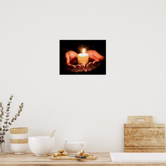 Tea Light Holiday Poster (Küche)