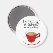 Tea löst alles magnet (Vorderseite/Rückseite)