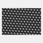 Tea Lover Drawing Minimalist Geschenkpapier Set (Vorderseite 3)