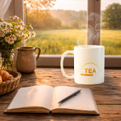 Tea Lover Good Morning Red Mug Kaffeetasse