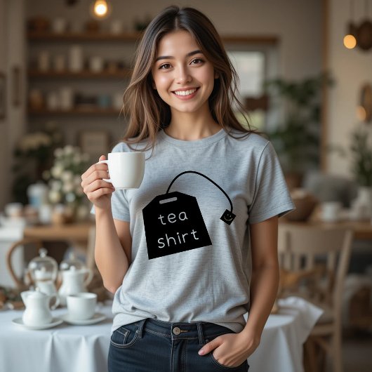Tea Lover Green Tee, Chai, Earl Gray T-Shirt