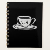 Tea Lover Zeichnend Minimalistisch Planer (Vorderseite)