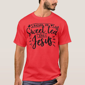 TEA LOVERS GIFT TEA OBSESSED SWEET TEE UND JESUS