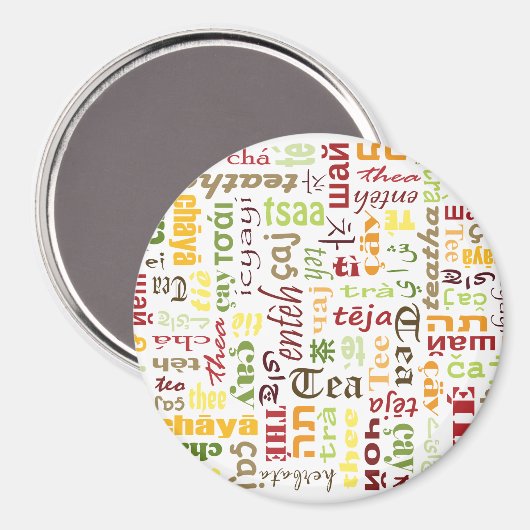 Tea Magnet (Vorderseite/Rückseite)