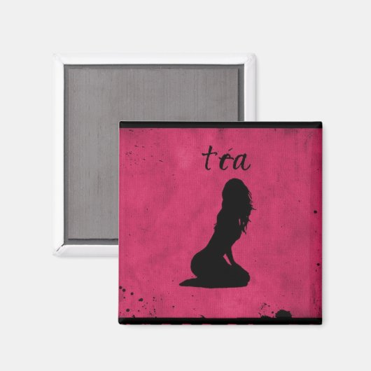 Tea Magnet (Vorderseite/Rückseite)