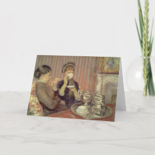 Tea, Mary Cassatt Karte