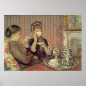 Tea, Mary Cassatt Poster (Vorne)