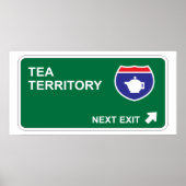 Tea Next Exit Poster (Vorne)