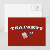 Tea Party Arc Postkarte (Vorne/Hinten)