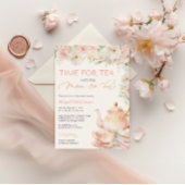 Tea Party Baby Shower Invitation Einladung