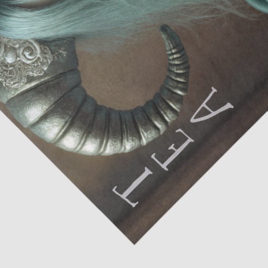 Tea Party Beängstigend Alice Seidenpapier (Detail)