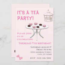 Tea Party Birthday