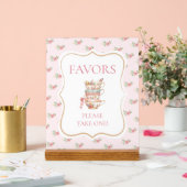 Tea Party Brautparty Bevorzugung Acrylschild (Hochzeit)