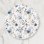 Tea-Party-Brautparty Geschenkanhänger (Rückseite)