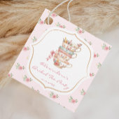 Tea-Party-Brautparty Geschenkanhänger