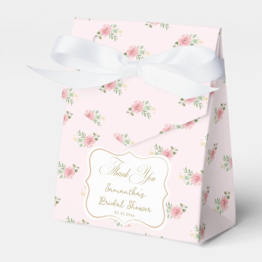 Tea-Party-Brautparty Geschenkschachtel (Vorderseite)