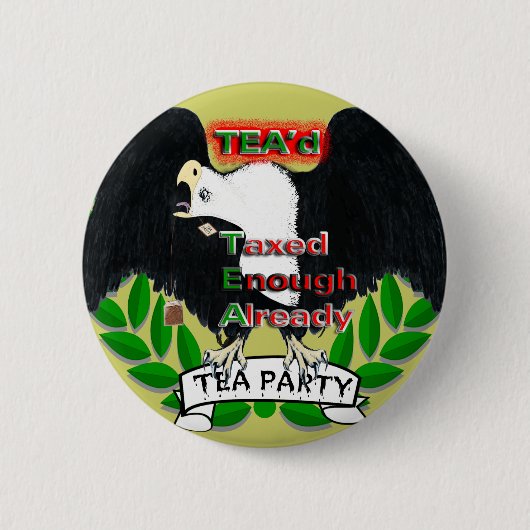 TEA-Party Button (Vorderseite)