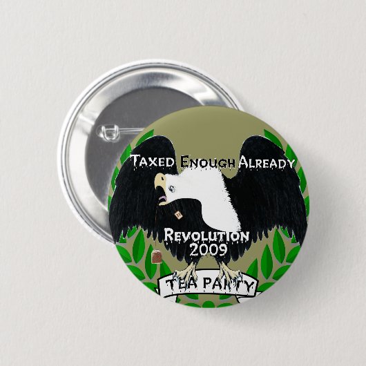 TEA-Party Button (Vorne & Hinten)