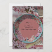 Tea-Party Einladung (Rückseite)