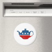 TEA-PARTY - Faded.png Magnet (In Situ (Geschirrspüler))