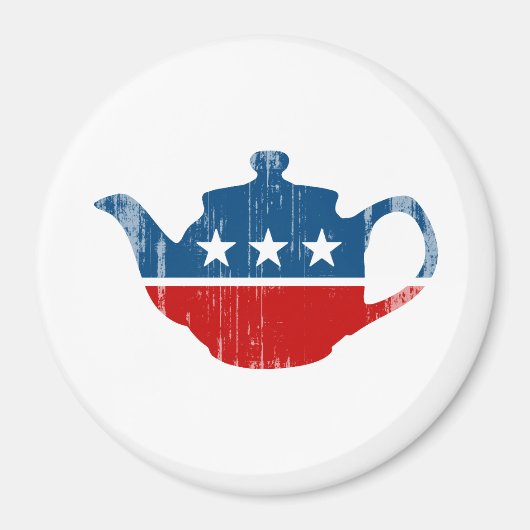 TEA-PARTY - Faded.png Magnet (Vorne)