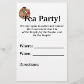 Tea Party! Flyer (Vorne)