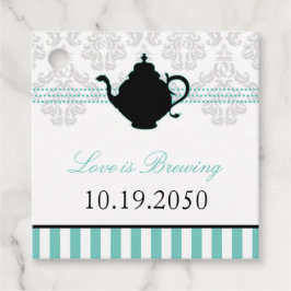 Tea Party Gastgeschenk Hochzeit Tags Geschenkanhänger