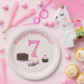 Tea-Party Geburtstag Pappteller (Party)