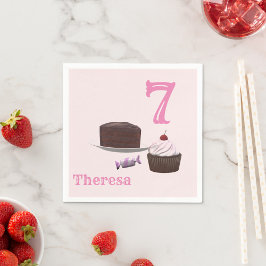 Tea-Party Geburtstag Serviette