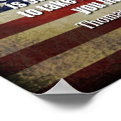 Tea Party – Jefferson: Hüte dich vor dem großen St Poster (Ecke)