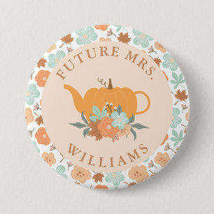 Tea Party Kürbis Junggesellinnenabschied Future Mr Button
